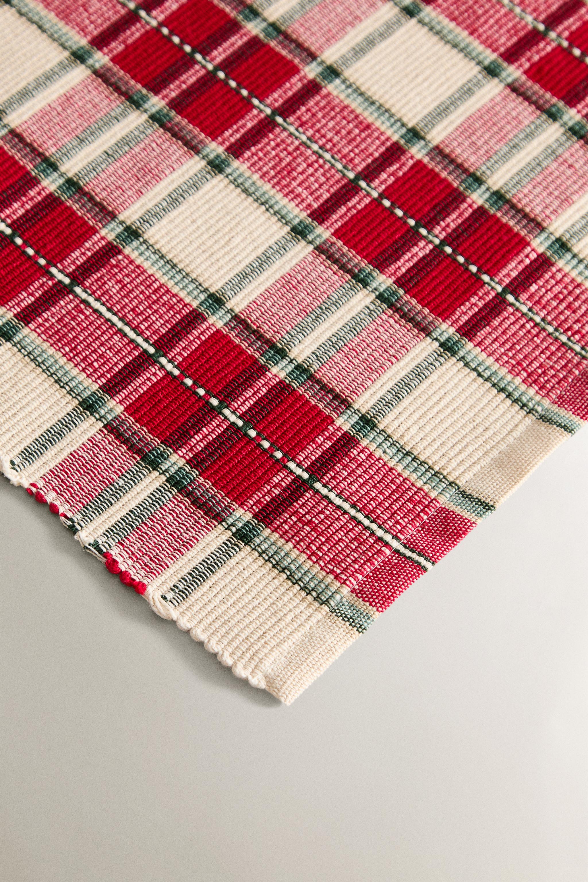 CHRISTMAS TARTAN PLACEMAT (SET OF 2)